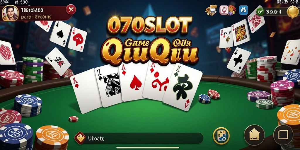 Screenshot gameplay QiuQiu di 070SLOT yang seru.