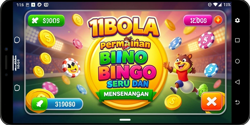 Tampilan gameplay Bingo yang seru dan interaktif.