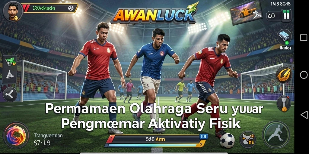 Tampilan gameplay seru dan kompetitif di AWANLUCK.