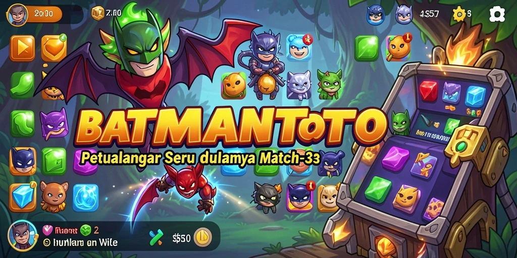 Tampilan menarik dari gameplay <strong>BATMANTOTO</strong> yang seru dan penuh warna.