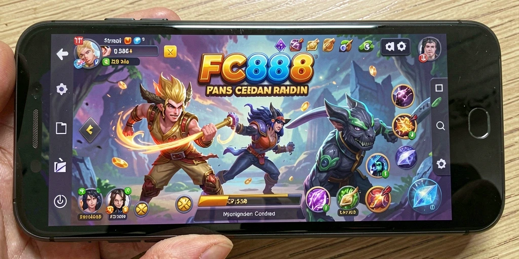 Tampilan gameplay FC888 yang menegangkan dan penuh taktik.