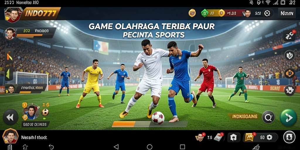 Tampilan permainan menarik di INDO777 dengan aksi olahraga seru.