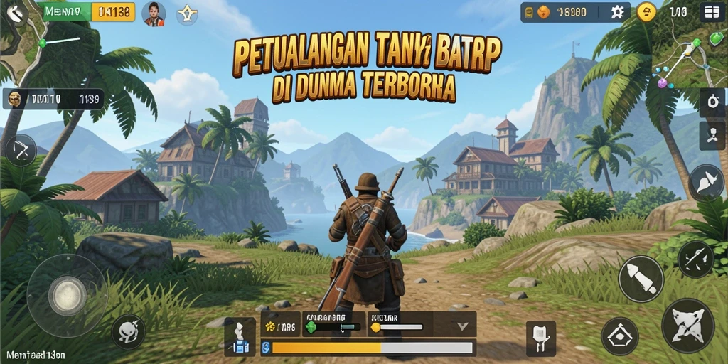 Tampilan menakjubkan dari gameplay Open World MENTARI138.