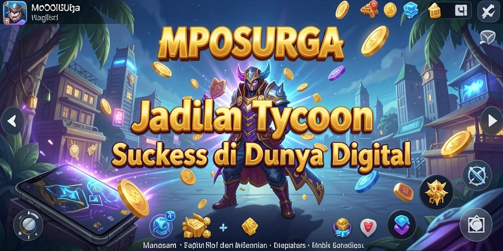Gameplay seru dan menantang dalam MPOSURGA yang penuh strategi Tycoon.