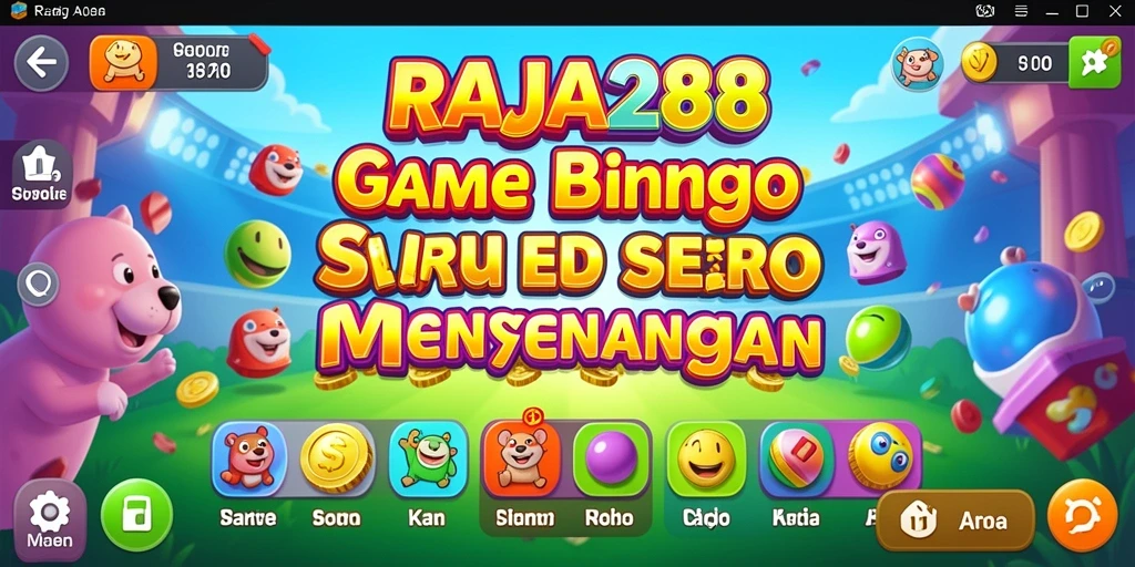 Screenshot utama RAJA288 yang menunjukkan gameplay Bingo yang menarik.