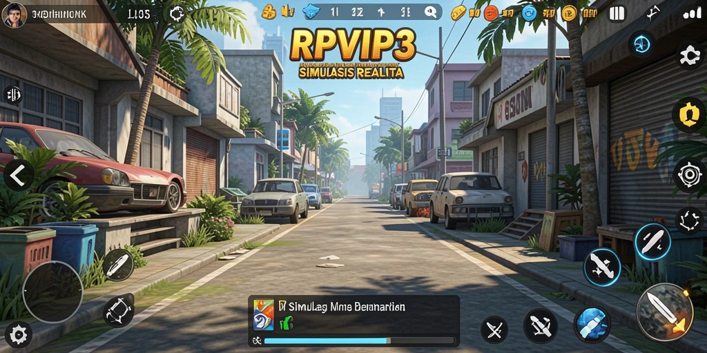 Tangkapan layar RPVIP3 menunjukkan momen gameplay yang mendebarkan.