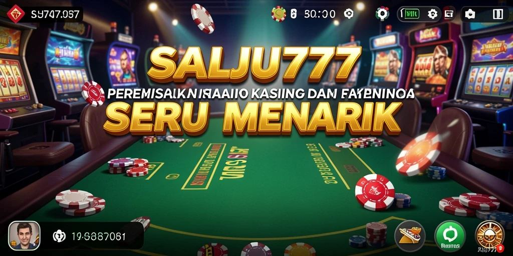 Tampilan menarik dari gameplay Kasino di SALJU777.