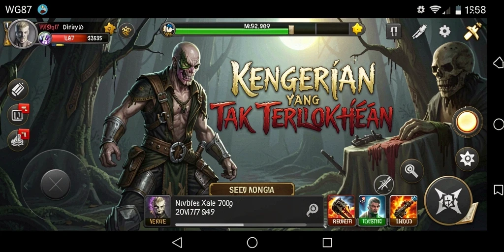 Tampilan gameplay menegangkan dari WG87 yang menghantui pikiran.